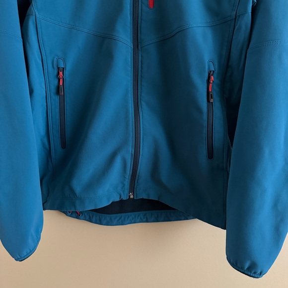 OUTDOOR RESEARCH Women’s Ferrosi Grid Hooded Jacket Celestial Blue Sz Large - Picture 4 of 5